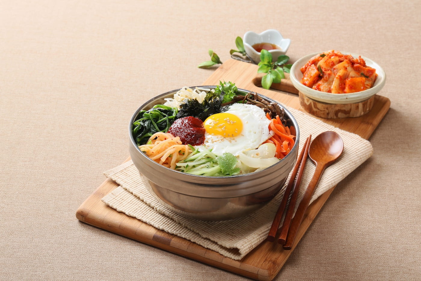 Korean food is gaining popularity in the U.S. (Image by changupn via Pixabay)