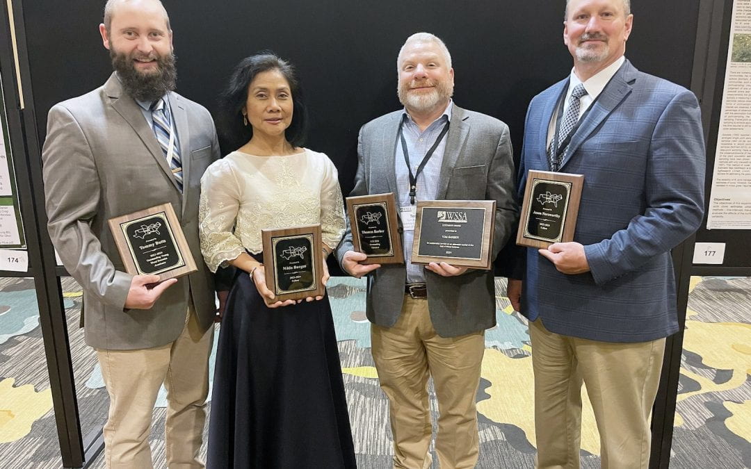 Four Division of Agriculture Faculty Earn Honors from Weed Science Society of America