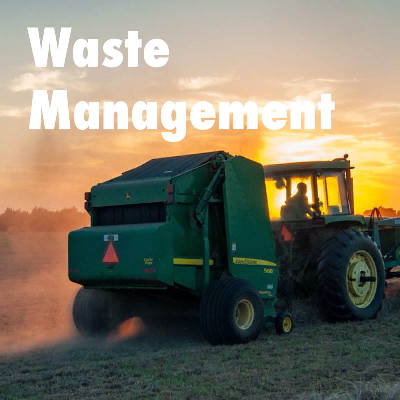 The CARS waste management program focuses on the handling, treatment, and reuse of poultry litter.