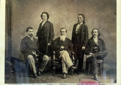 A. Gardner, Southern Cherokee Delegation to Washington, 1866, Chieftains Museum. Photo: Doug Walker, Rome News Tribune.