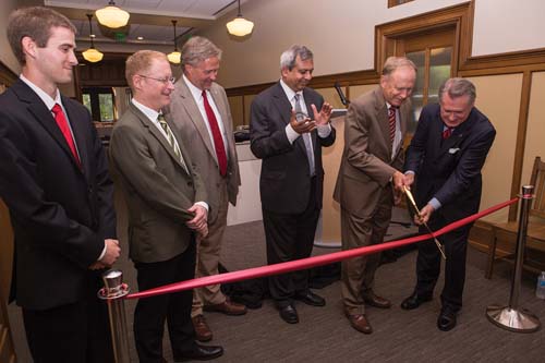 College Celebrates New Space for Biomedical Engineering