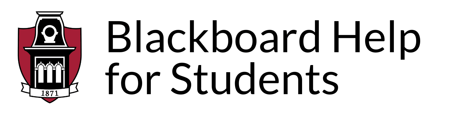 Blackboard Help for Students
