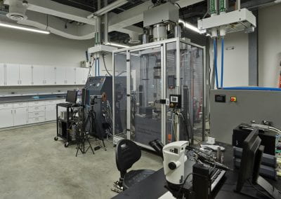 CEREC testing machines in materials lab