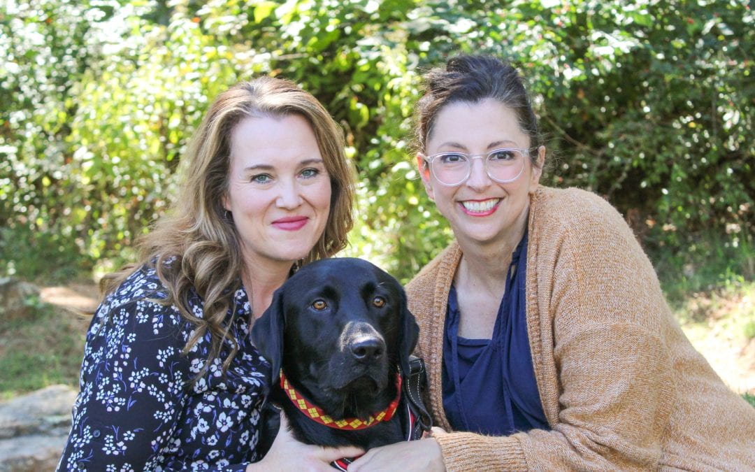 From left, Danielle Randolph, Dr. Gryffin Padfoot and Michele Kilmer