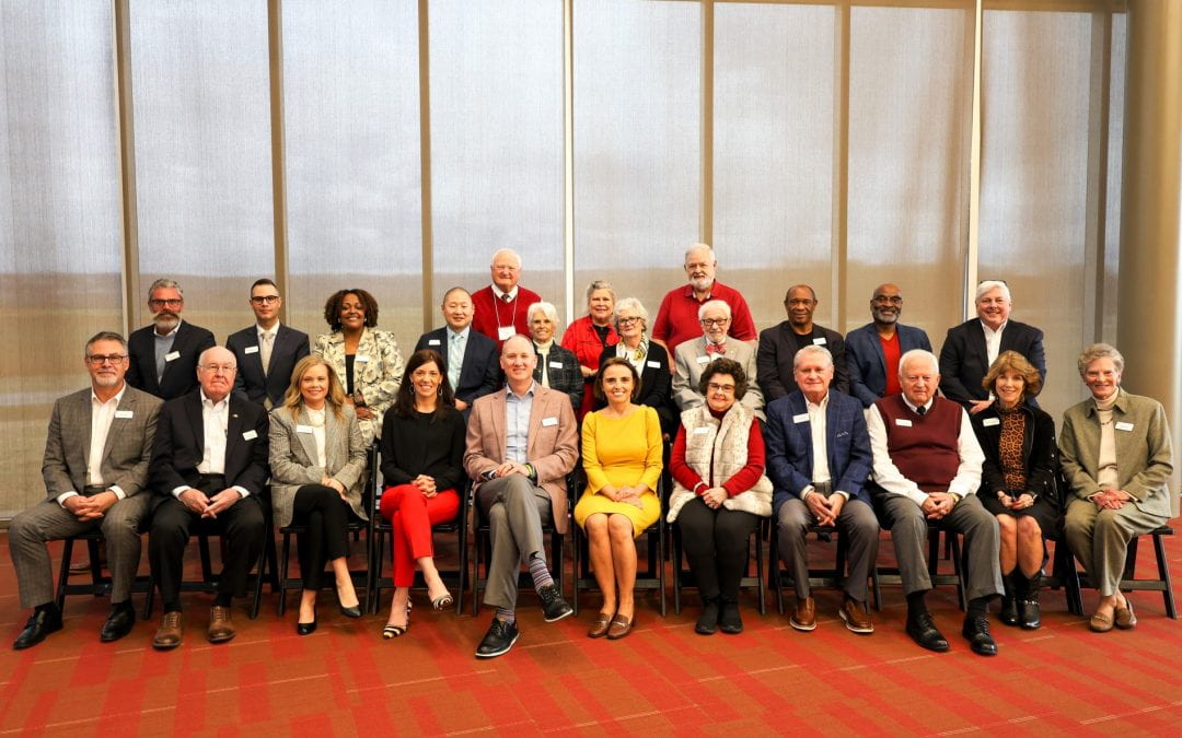 Members of the College of Education and Health Professions Dean's Executive Advisory Board with Dean Kate Mamiseishvili.