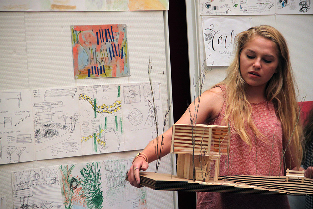Design I students gain basic experience at Design Camp