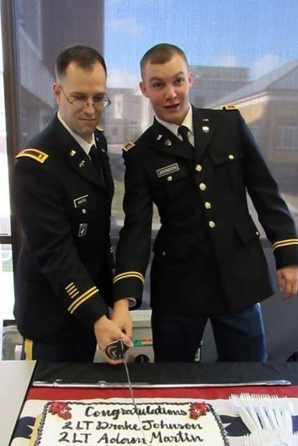 Army ROTC Commissions Two Second Lieutenants