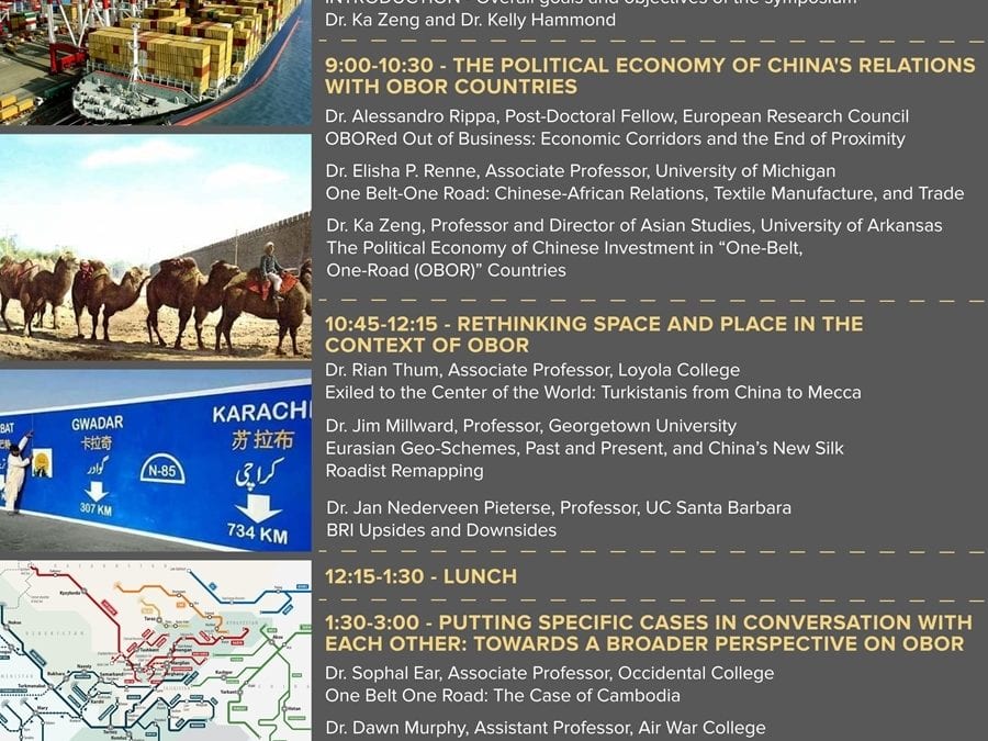 Asian Studies Hosts One-Day Symposium, ‘From Bactrian Camels to the Belt Road,’ April 13