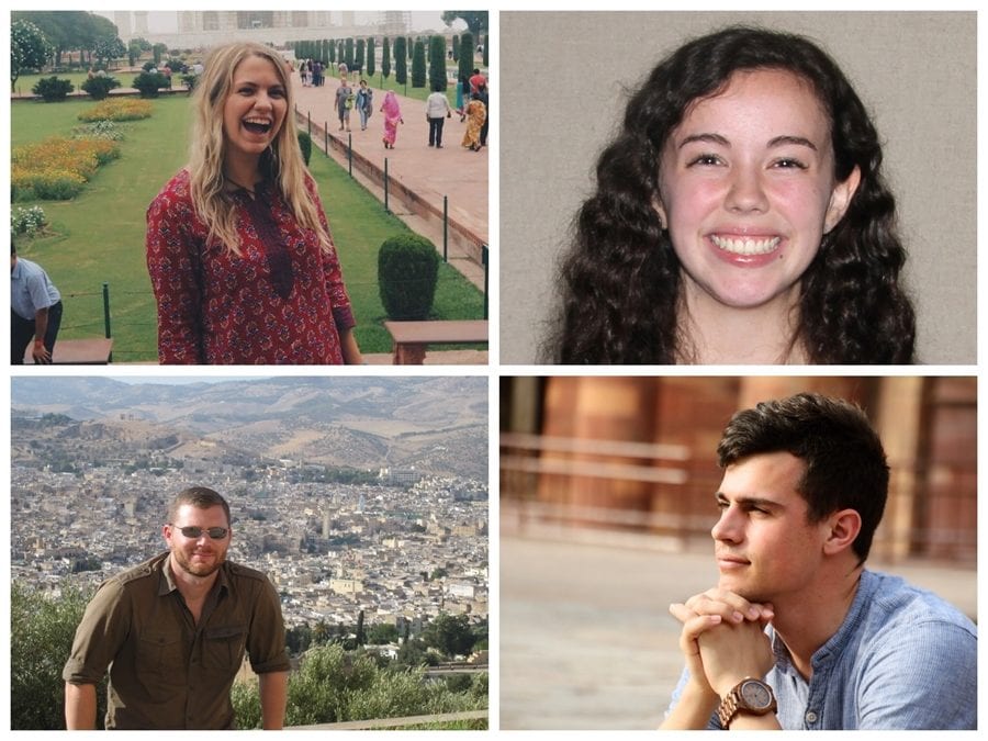 Four U of A Students Earn Federal Scholarship to Study Language Abroad