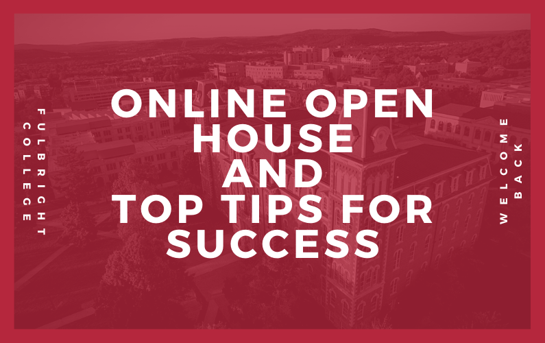Explore Our Online Open House and Top Tips for Student Success