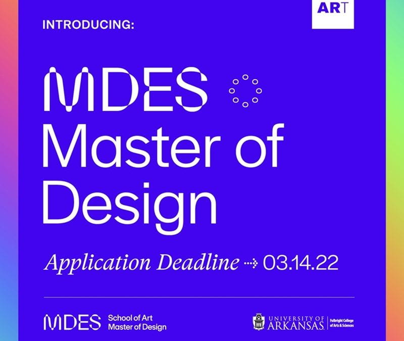 School of Art to Offer Master of Design Degree Program Starting Fall 2022