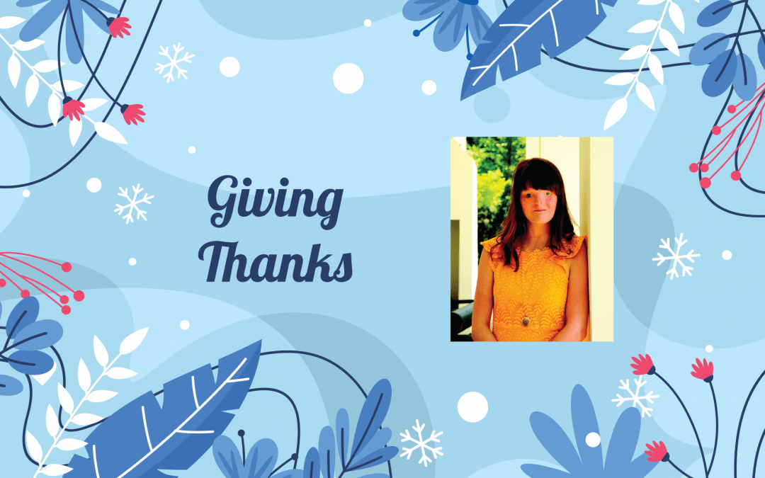 Giving Thanks: Scholarship Helps M.F.A. Student Become a Writer and English Professor
