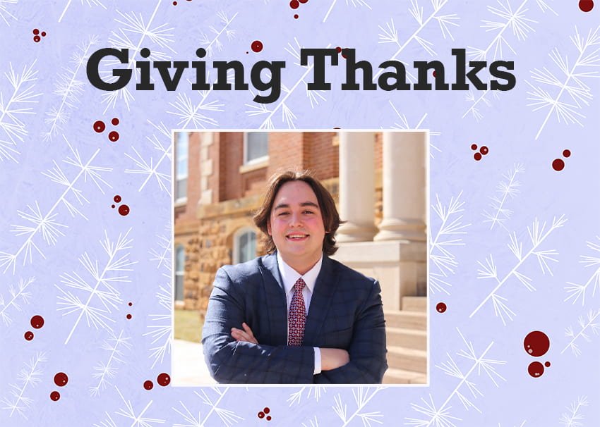 Giving Thanks: Scholarship Helps Double Major Reach Dream of Working in Sexual Violence Prevention, Social Work and Policy