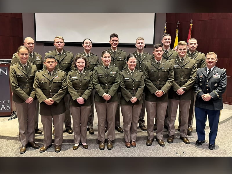 Army ROTC Commissions 13 Second Lieutenants