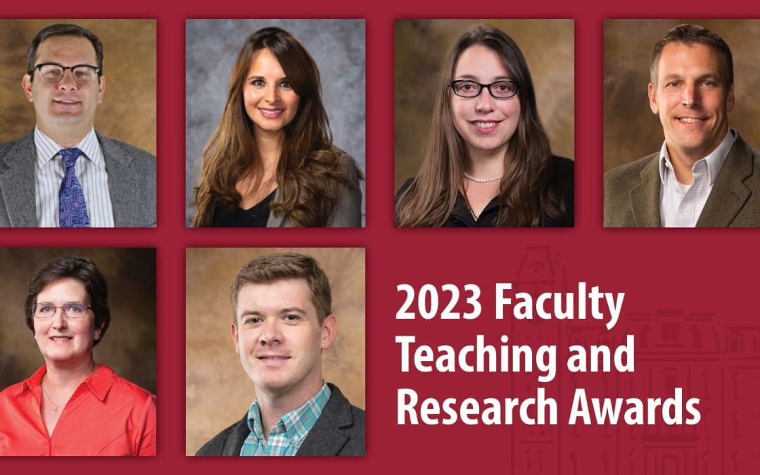 Fulbright College Announces 2023 Annual Faculty Teaching and Research Awards