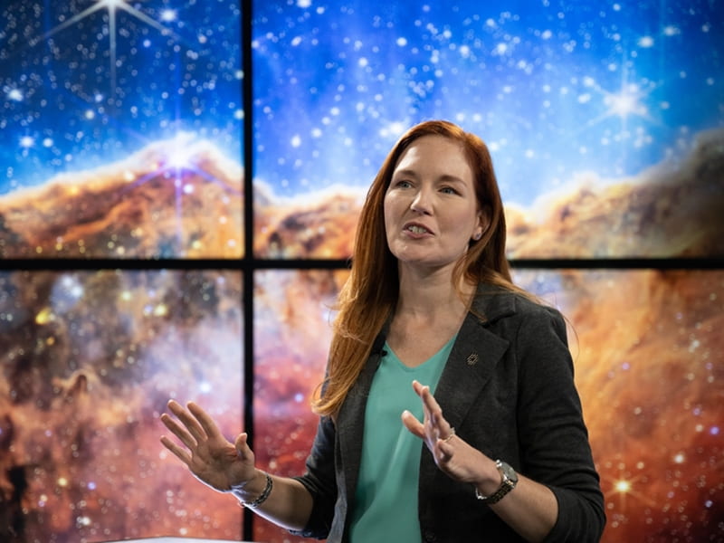 Honors College Alumna Featured in Webb Space Telescope Anniversary