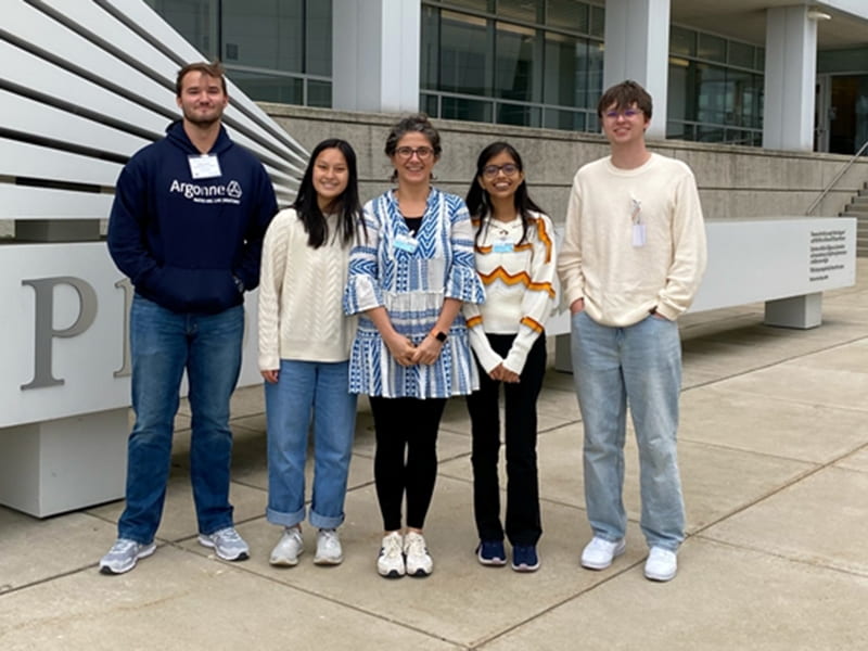 Math Undergraduate Students Exposed to Research at Argonne National Laboratory