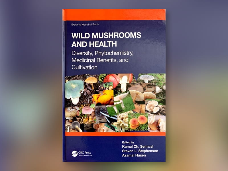 Stephenson Co-Edits New Book on Wild Mushrooms