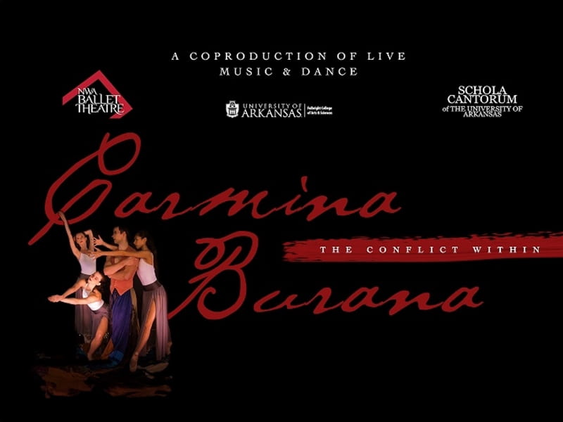 NWA Ballet Theatre & Schola Cantorum to Present Carmina Burana at the Faulkner Center