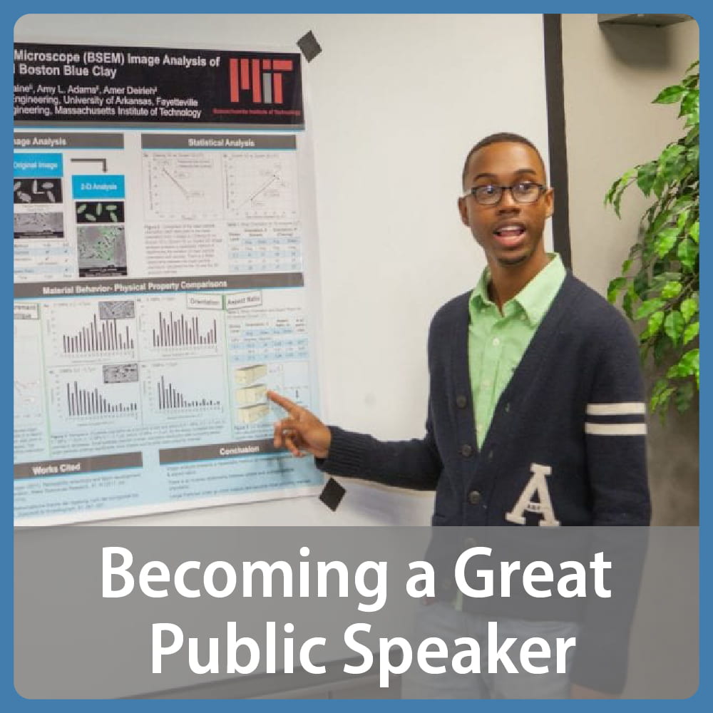Becoming a Great Public Speaker