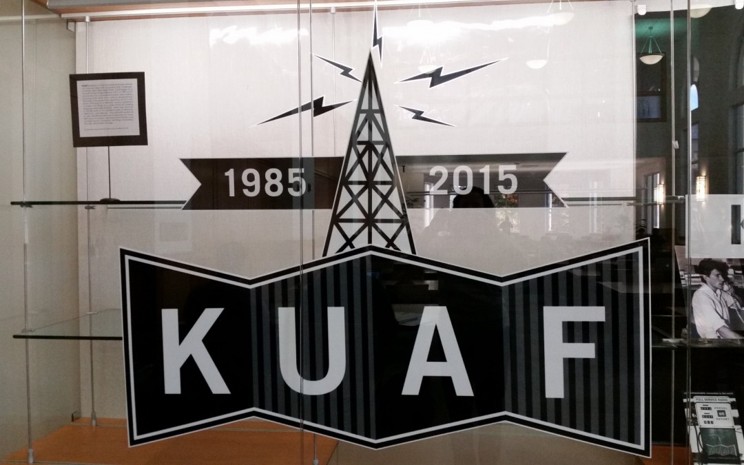 Images from the KUAF exhibit at Mullins