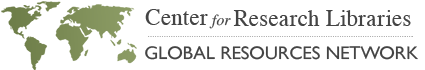 Center for Research Libraries Logo