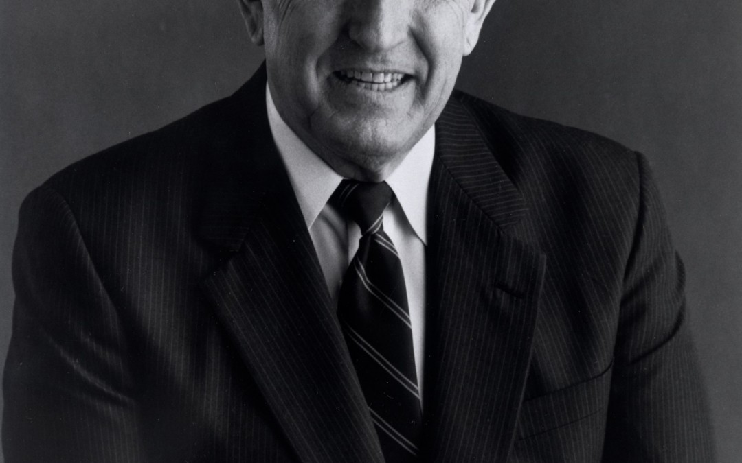Portrait of Dale Bumpers (from the Dale Bumpers Papers, MC 1490, Box 2, Number 8)