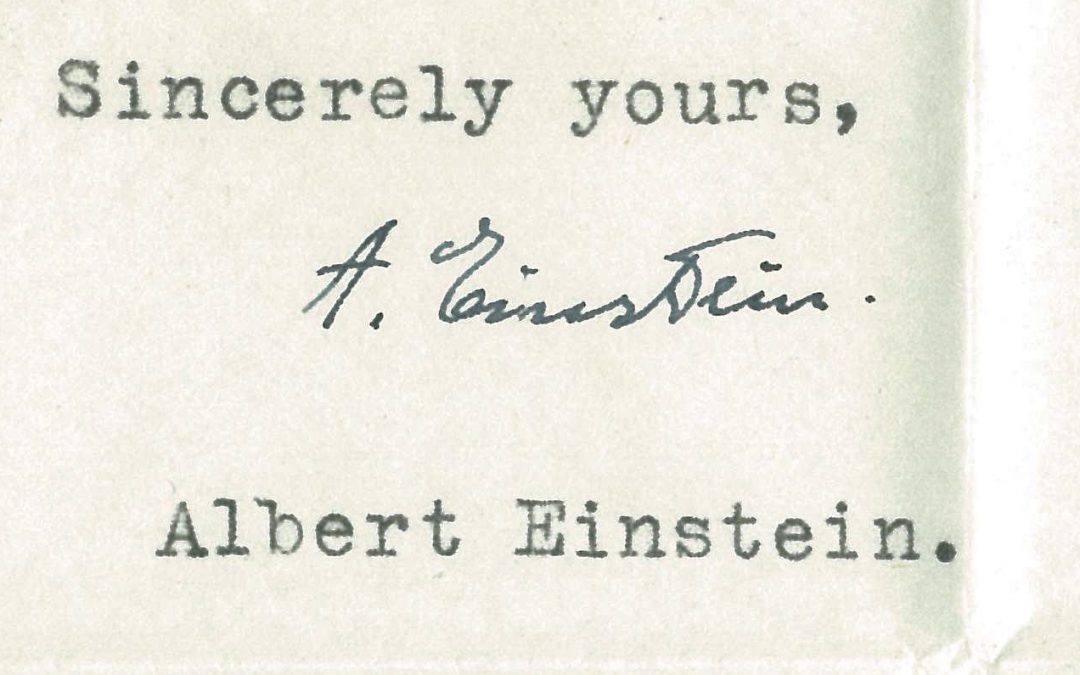 Einstein on Religion: Remarkable Finds in the James D. Bales Papers