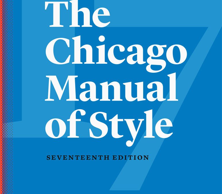 Chicago Manual of Style 17th Edition