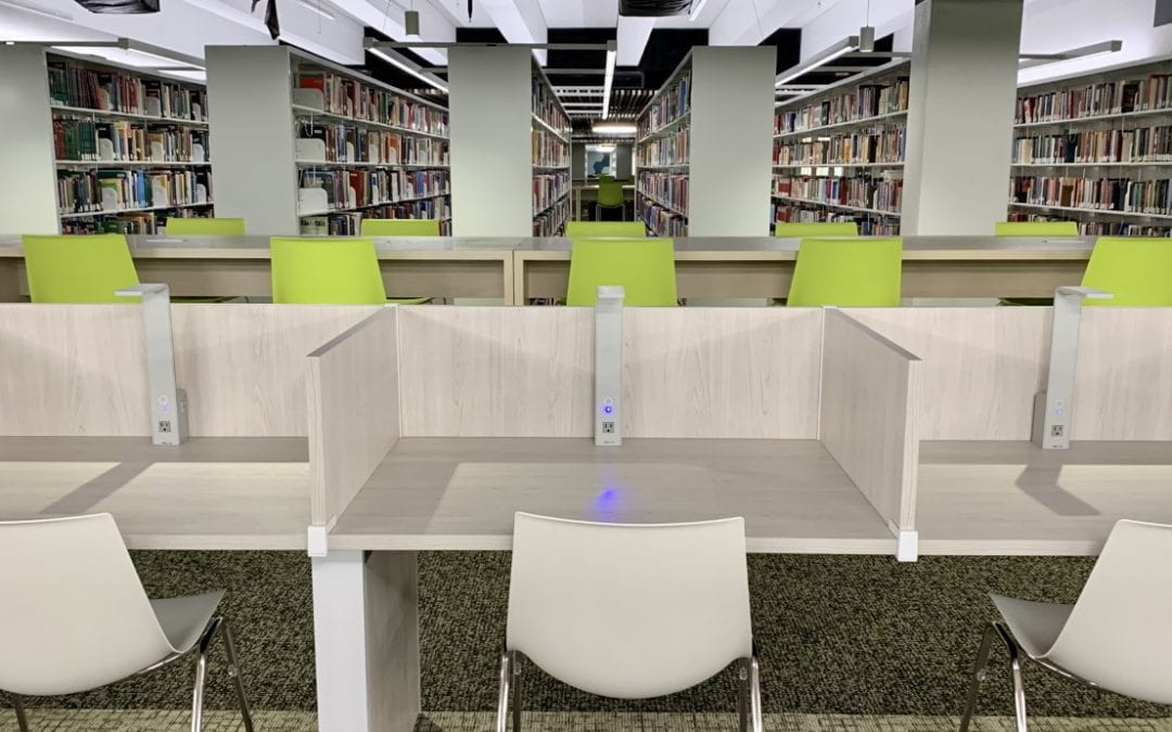 Renovated Third and Fourth Floors of Mullins Library Now Open