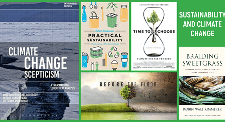 Learn About Sustainability and Climate Change with University Libraries Resources