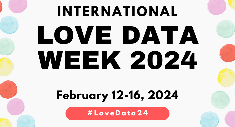 Celebrate Love Data Week With the University Libraries