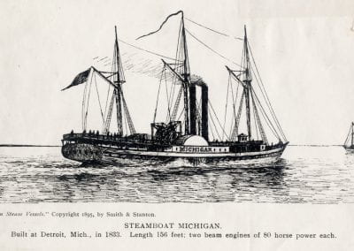 Steamboat in Michigan