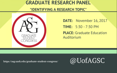 GSC Event Alert: Research Panel Discussion Thursday, 11/16