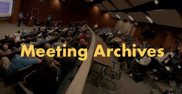 IA Meeting Archives