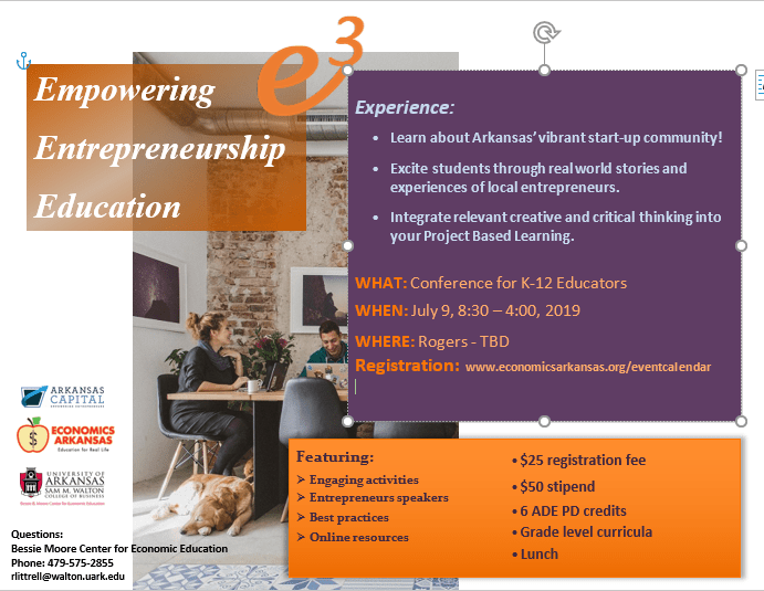 e3 – Experiencing Entrepreneurship Education