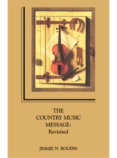 The Country Music Message cover image