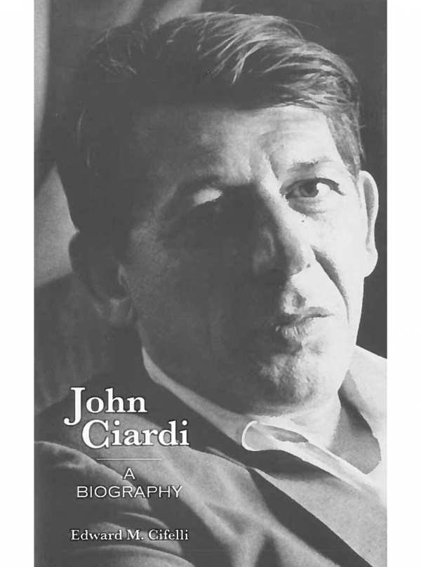cover image for John Ciardi: A Biography