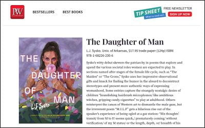 The Daughter of Man Reviewed in Publishers Weekly