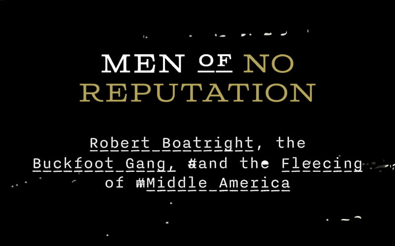 Now Available! Men of No Reputation