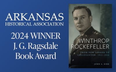 Winthrop Rockefeller wins the J.G. Ragsdale Book Award