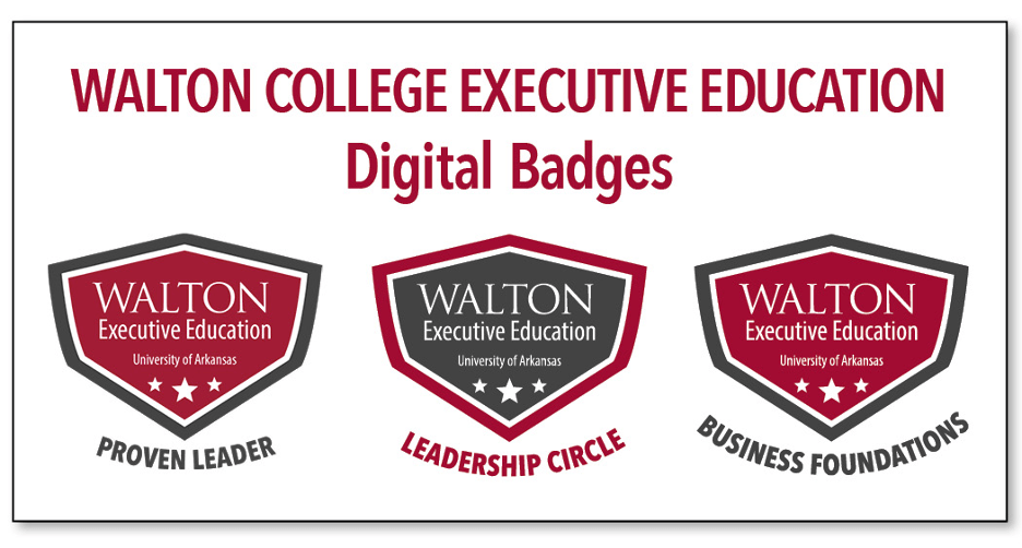 Walton College Executive Education Launches Digital Badges