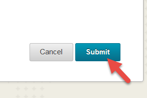 Submit button to complete process